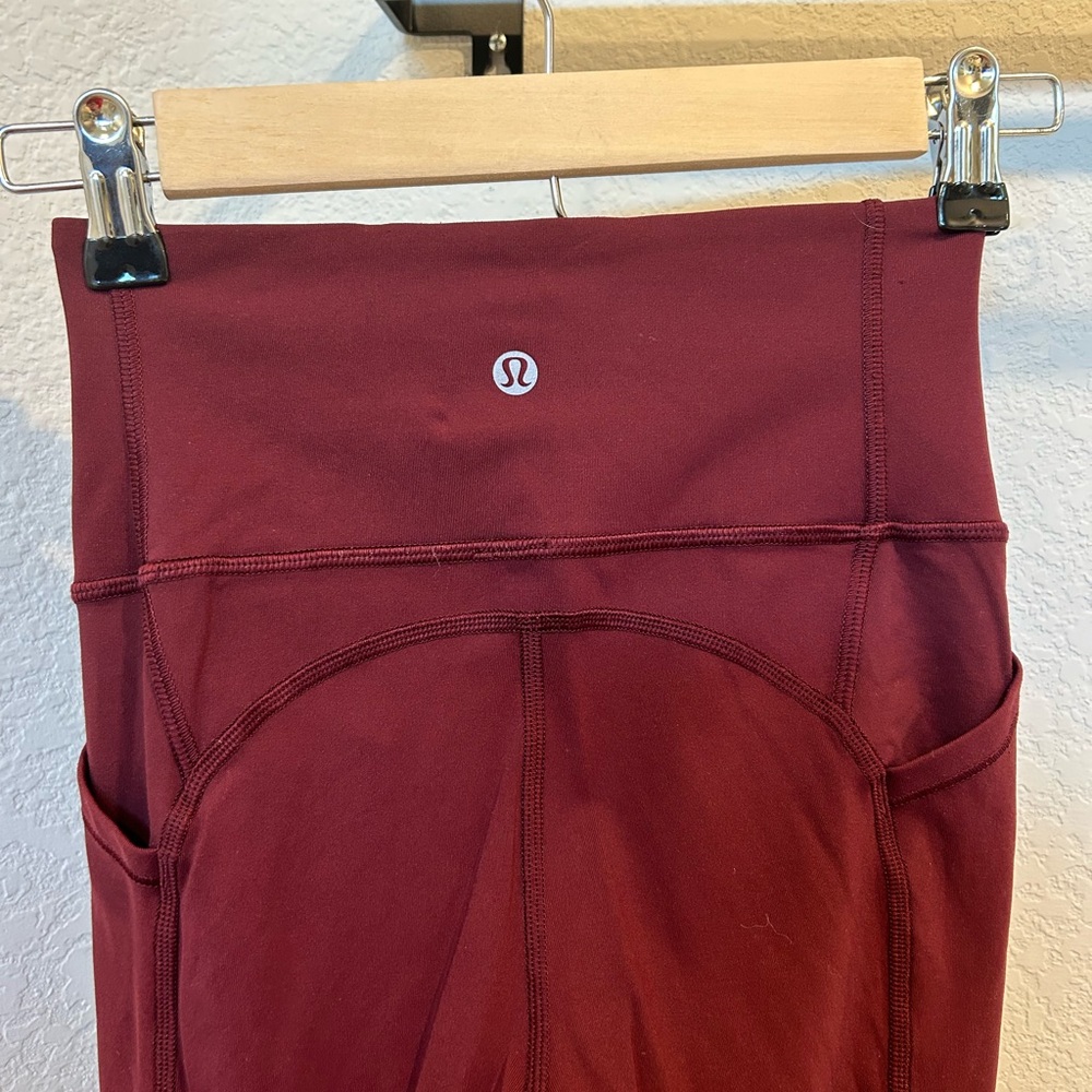 Lululemon all the right places II 23” full on luxtreme